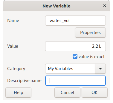 New Variable